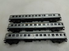 1/87 HO LOT LOT WAGONS VOYAGEURS ROCO DB inox