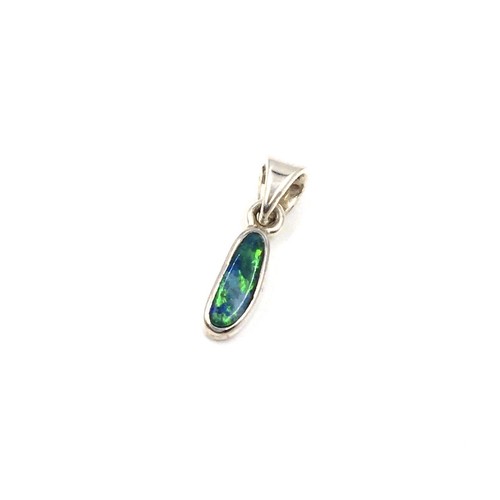 Pendentif argent sterling - en,
