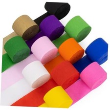  Party Crepe Paper Streamers -