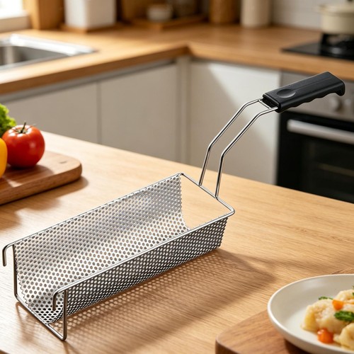 Panier friture avec tamis - friture,