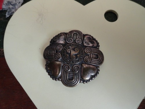 Broche ancienne signé - broche,