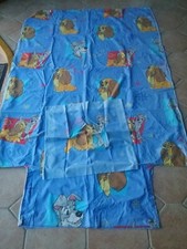  drap housse de couette  et taie oreiller Disney  la belle et le clochard CTI