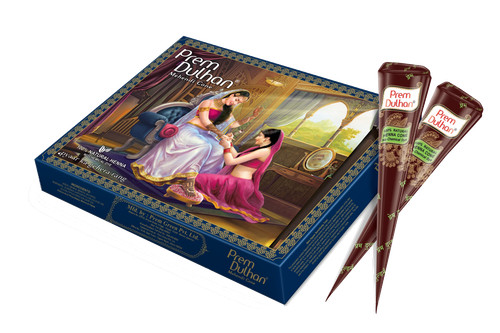 Cone prem dulhan henné - x,