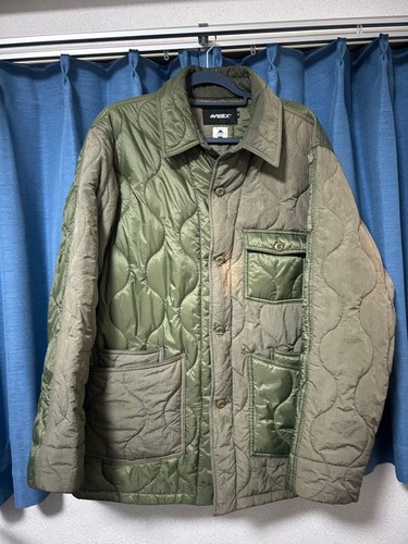 Avirex quilted jacket - quilted,