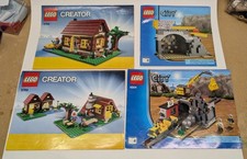 Lego official manual lot - lego,
