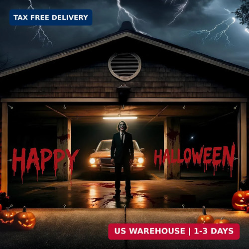 Ft halloween garage - x,