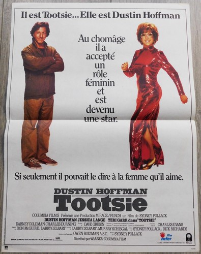 Tootsie affiche originale - tootsie,