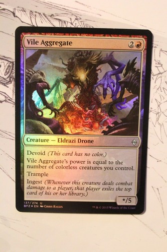Mtg vile aggregate foil - aggregate,