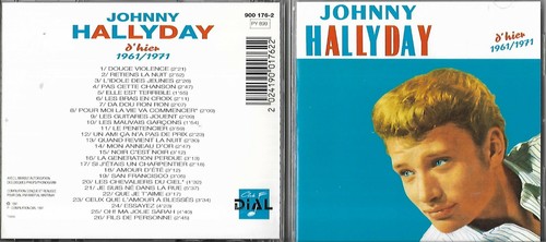 Johnny hallyday hier - cd,