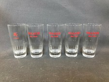Lot de 5 anciens verres de