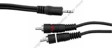 HQ 6ft Stereo 1/8" Male~Dual