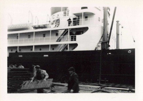 Ancienne photographie navire - photographie,