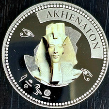 France - Médaille - Trésors d'Egypte - Akhenaton - Égypte