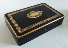 Coffret à jeux en marqueterie Boulle - époque Napoléon III
