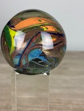 Verre design presse-papiers  Michèle Luzoro vintage sulfure design XX Novaro