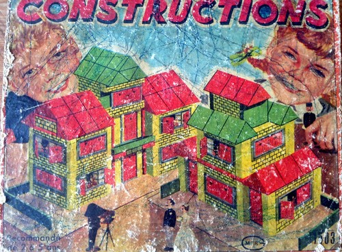 Boite construction bois - construction, en