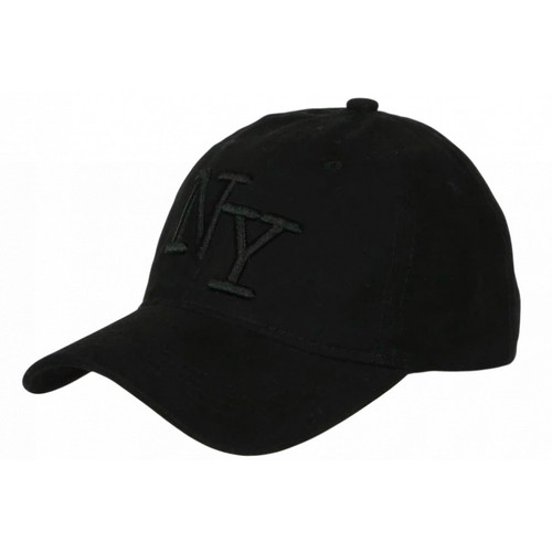 Casquette noire vintage - ny, en