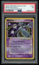 Pokemon Mewtwo Gold Star EX Holo Ultra Rare Holon Phantoms 103/110 PSA 1 Noté