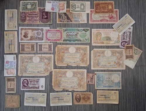 Important lot billets - de,