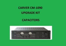 Amplificateur stéréo CARVER CM-1090 Repair KIT - tous les condensateurs