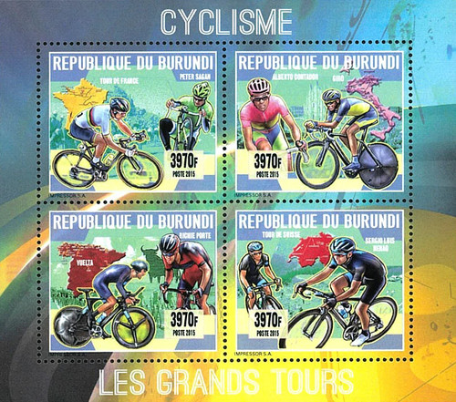 Stamps burundi 2015 perf - 2015,