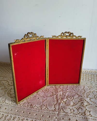 Ancien cadre photo - cadre, diptyque