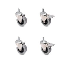 Lot roulettes pivotantes - roulettes,