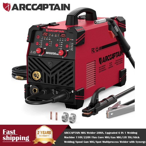 Arccaptain mig welder 200a - welder,