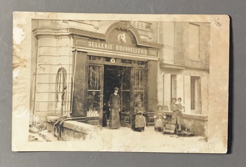 Carte photo sellerie - carte,