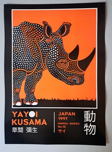 Yayoi kusama rhino japan - rhino,