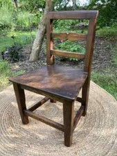 Ancienne chaise enfant - , bois