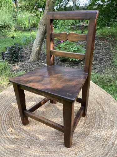 Ancienne chaise enfant bois - ancienne,