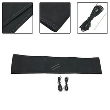 1Pcs Housse de Volant Voiture Protecteur Daim Couture Main Antidérapant pour 38