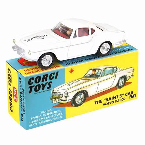 Volvo p1800 blanc - volvo,