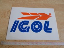 Autocollant HUILE IGOL