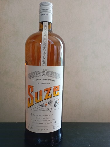 Bouteille suze litres - bouteille,