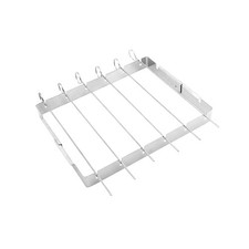  Gril en acier inoxydable simple barbecue portatif extérieur grilles de ménage