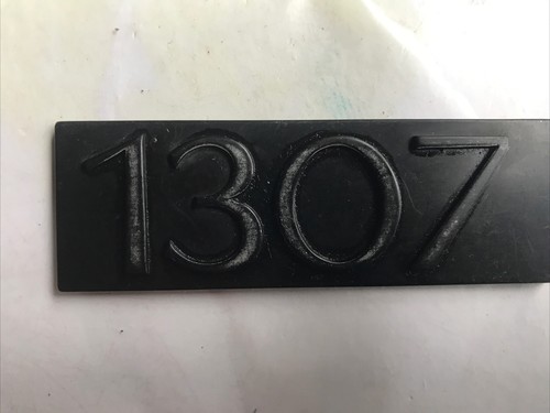 Simca 1307 emblème monogramme - 1307,