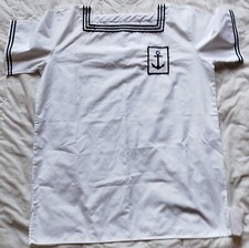 vareuse chemise Marine blanche