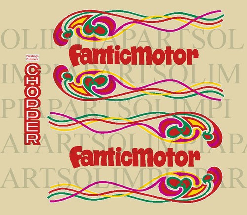 Fantic motor chopper - chopper, hippie