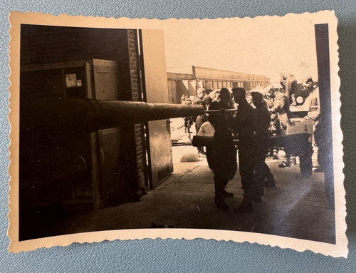 Photo originale ww2 canon - ww2,