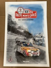 Affiche ancienne 19e Rallye