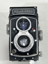 Appareil photo reflex argentique Rolleicord Vb 120 mm pour pièces ou réparati...