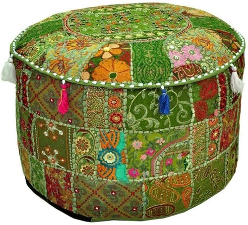 Housse tabouret indien - housse,