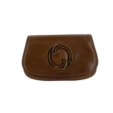 Pochette Gucci en cuir Col
