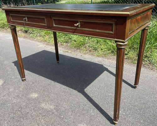 Bureau louis xvi acajou bronze - xvi,