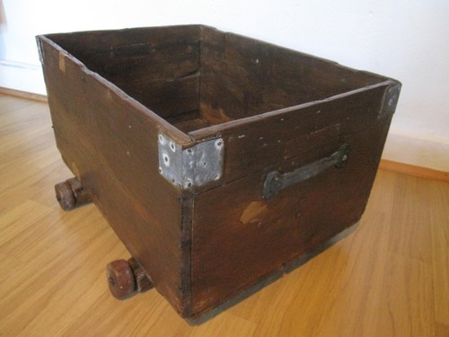 Ancienne caisse bois - en,