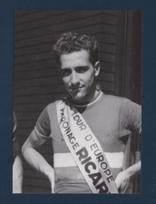 CYCLISME carte cycliste ROGER RIVIERE Maillot tour d'europe Ed coups de Pédales