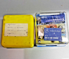 2anciennes  boites d'ampoules de secours    12V pour Mercédès