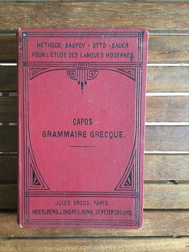 Capos nouvelle grammaire - :,